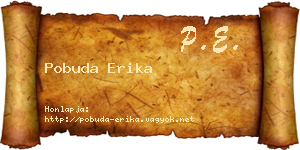 Pobuda Erika névjegykártya